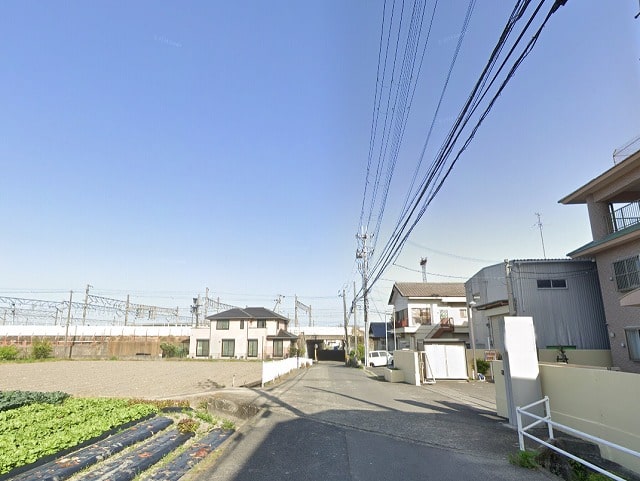 物件前は畑です！
