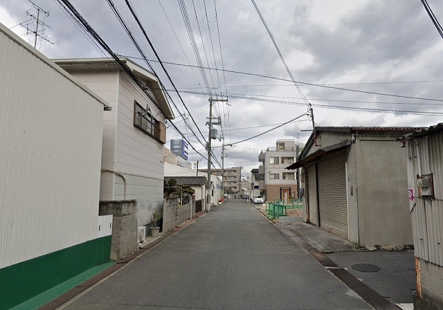前面道路