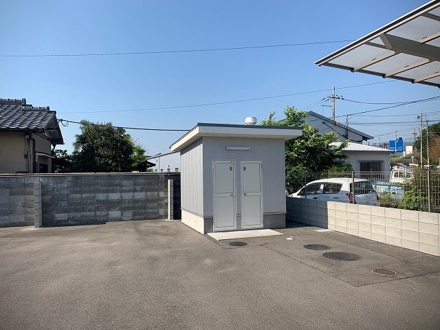 共同トイレになります。