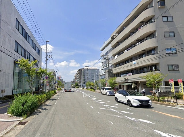 前面道路①