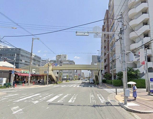 前面道路②