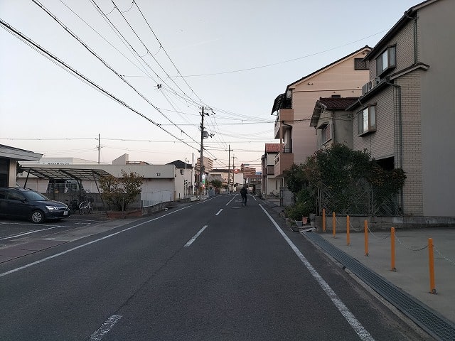 前面道路幅７ｍ　