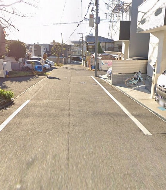 前面道路①