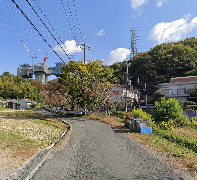 前面道路①