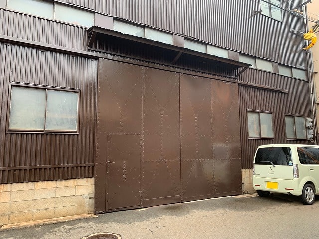 入口高さ約３．５ｍです。