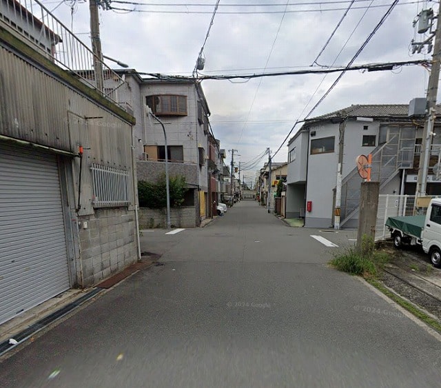 前面道路②