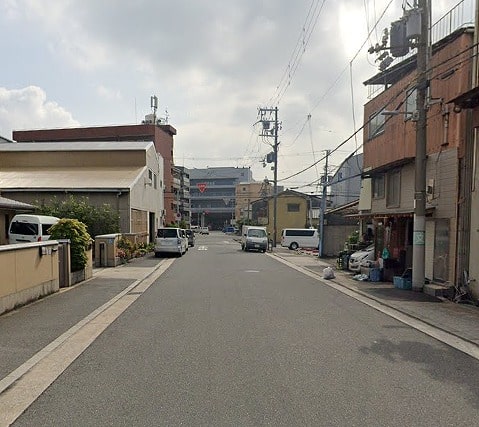 前面道路②