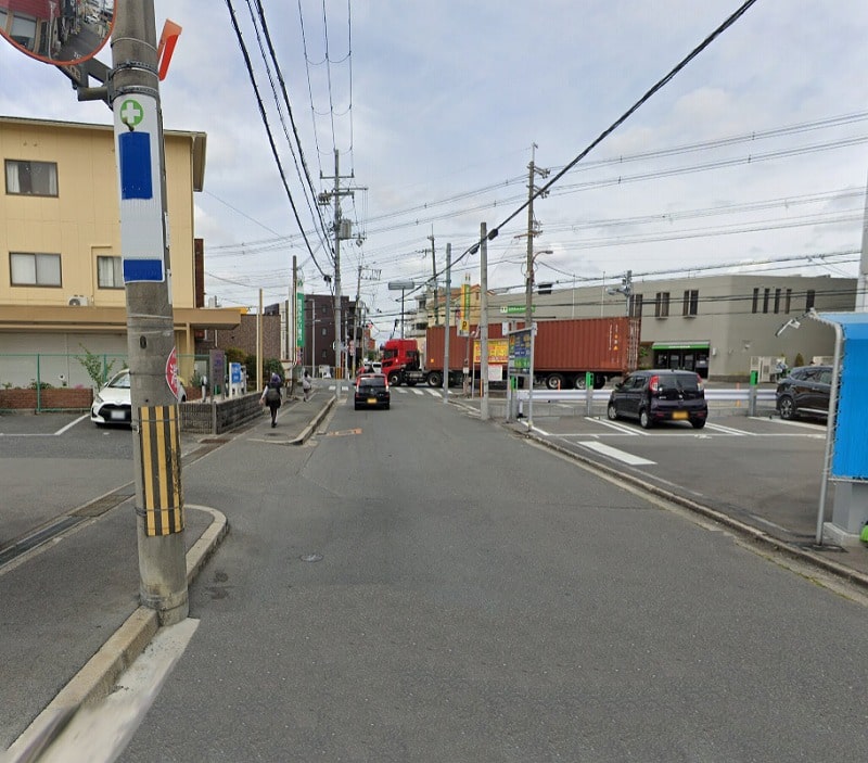 前面道路②