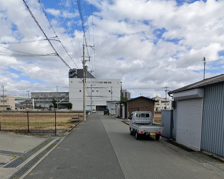 前面道路②