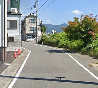 前面道路①