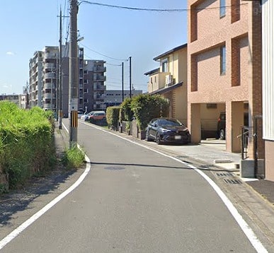 前面道路②