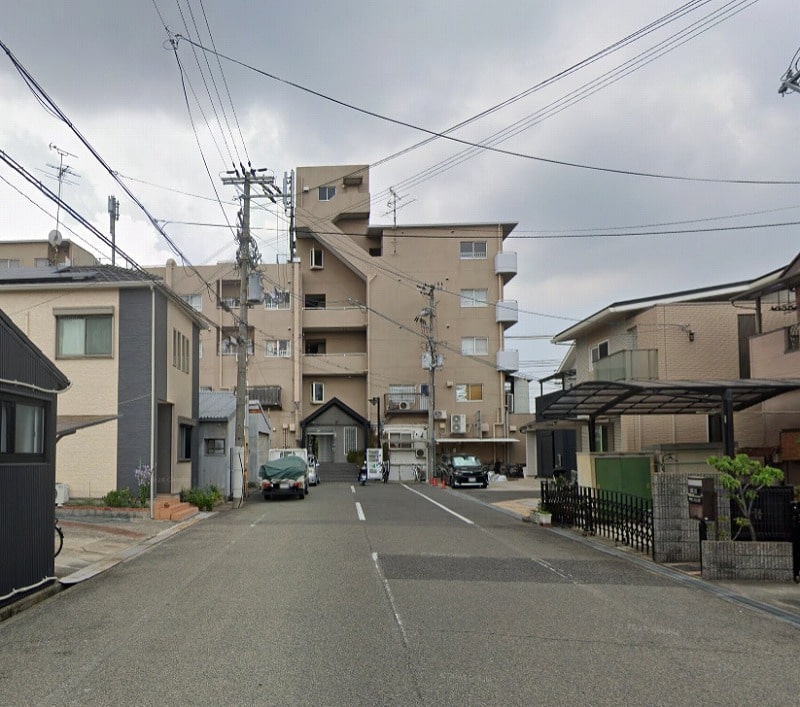 前面道路①