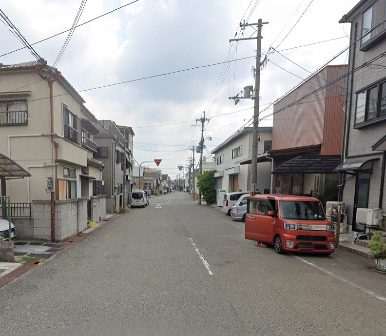 前面道路②