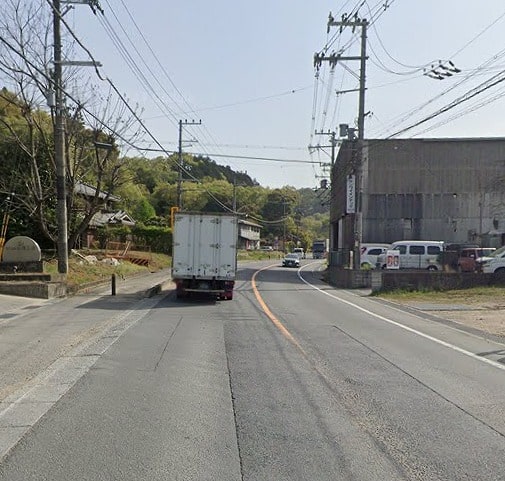 前面道路①