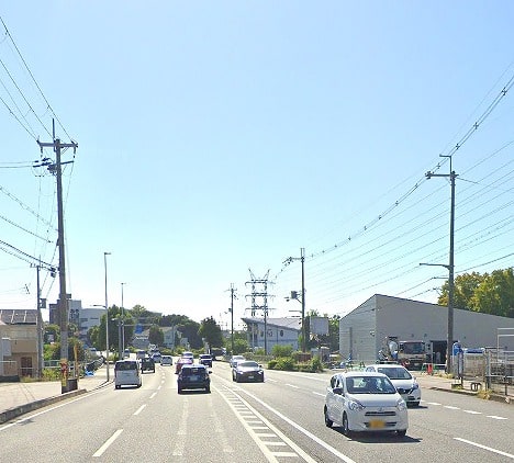 前面道路②