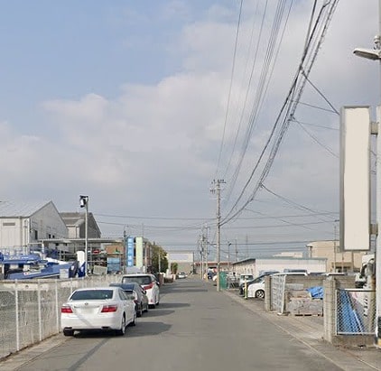 前面道路①