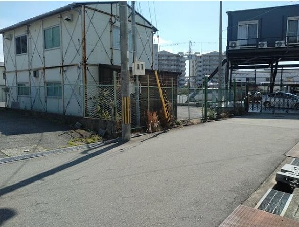 前面道路①
