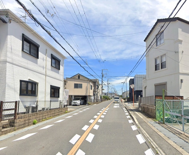 前面道路②