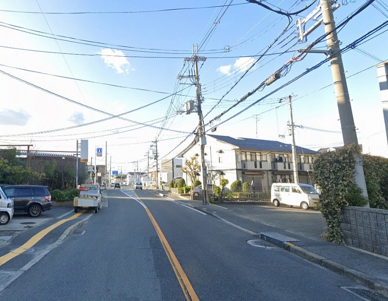 前面道路①