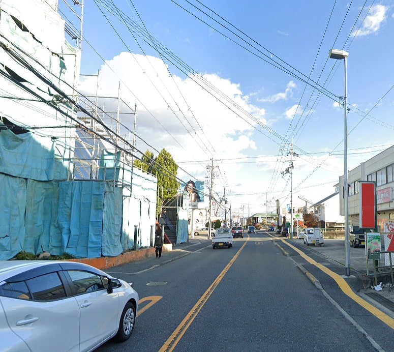前面道路②