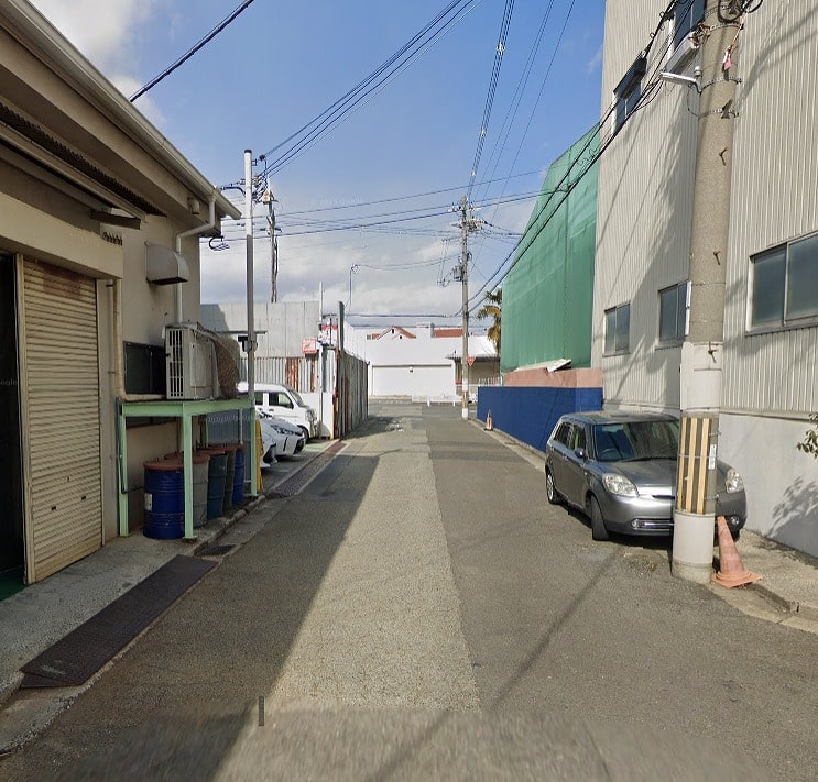 前面道路①