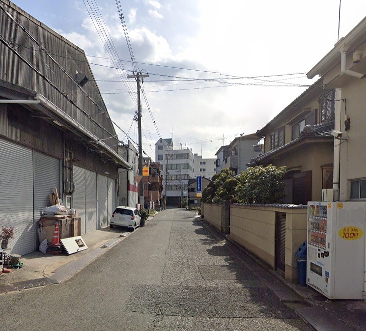 前面道路②