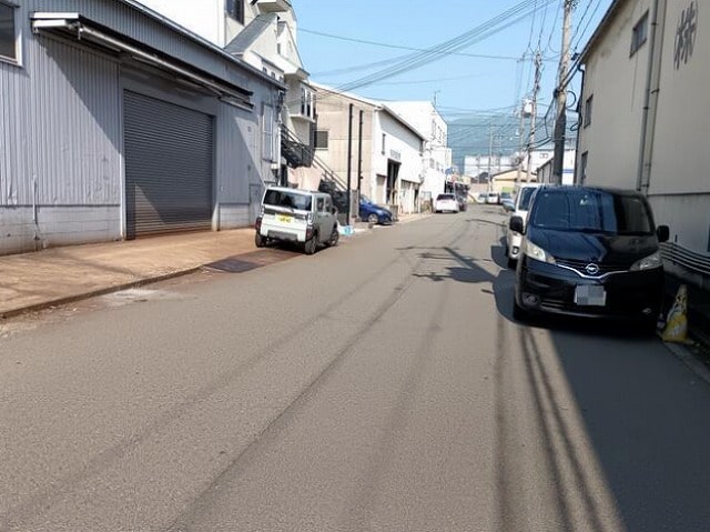 前面道路
