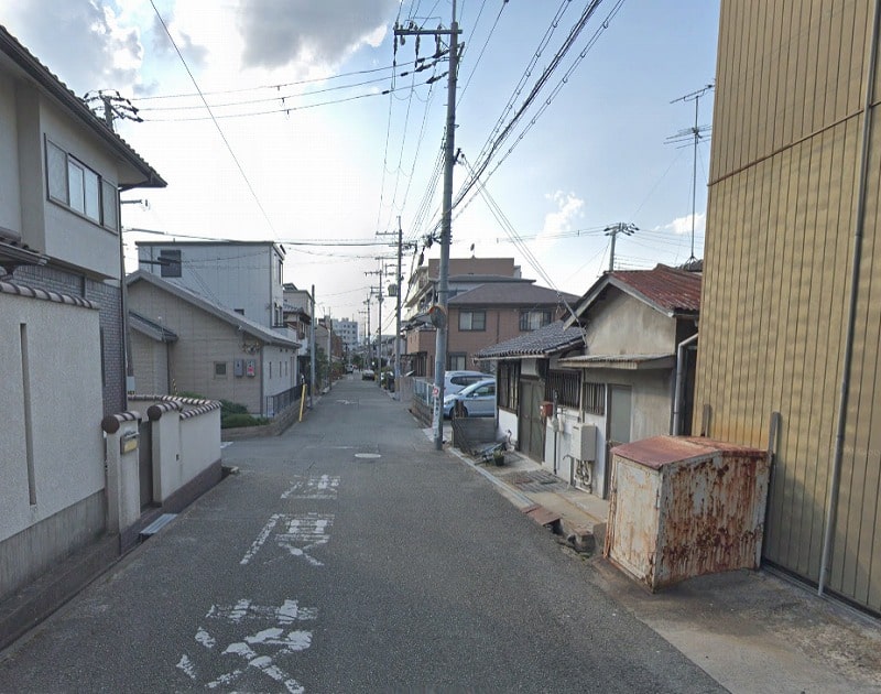 前面道路②