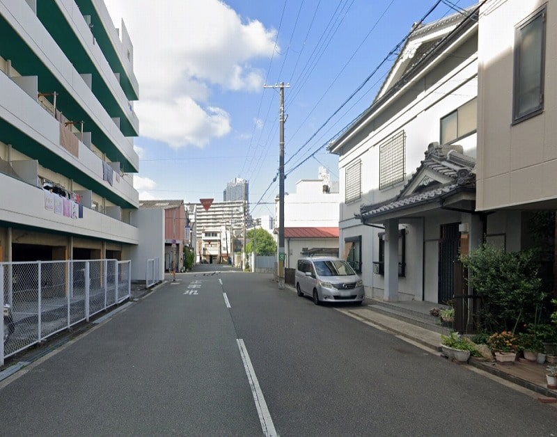 前面道路②