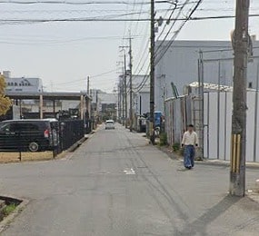 前面道路②
