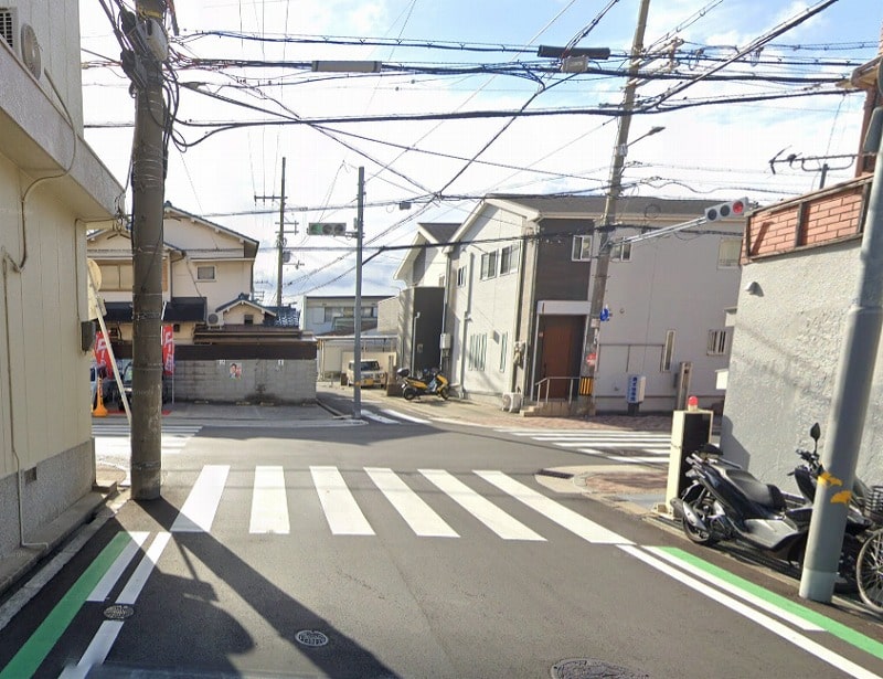前面道路②