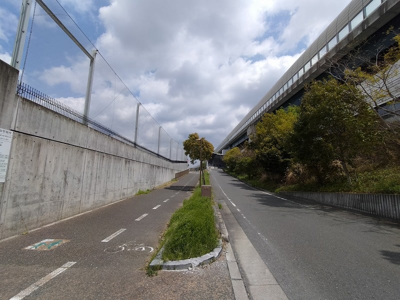 東側道路①