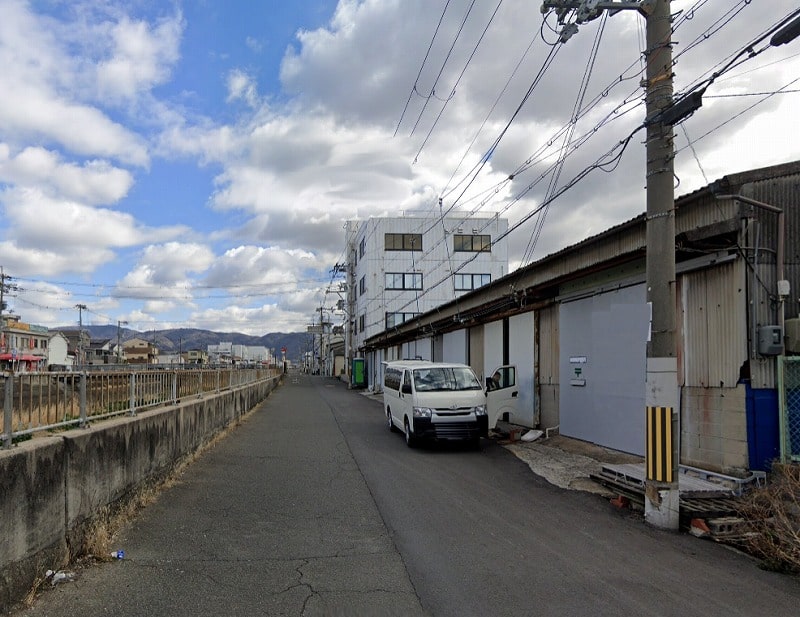 前面道路②