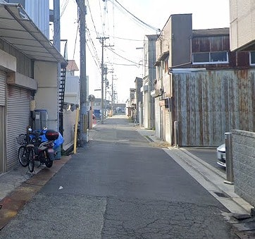 前面道路②
