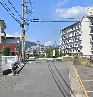 前面道路②