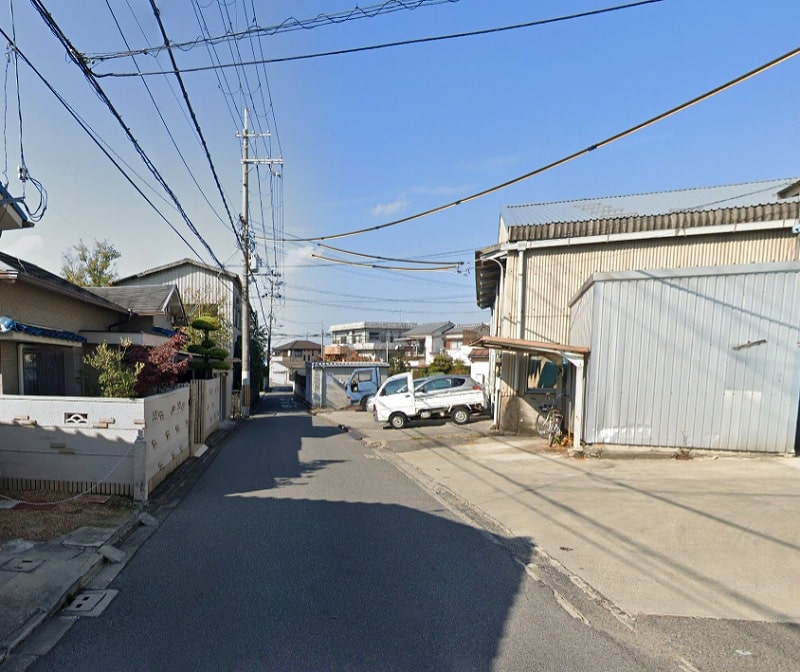 前面道路②