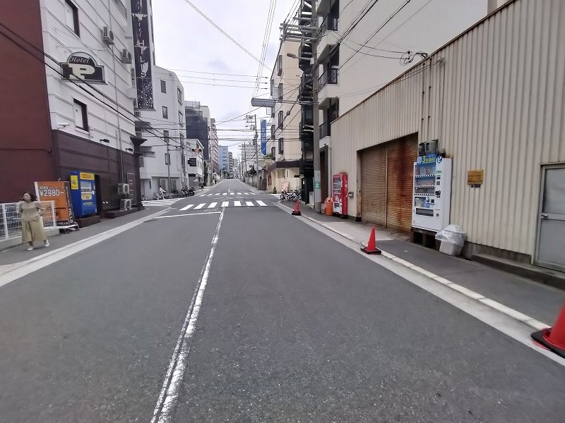 前面道路①