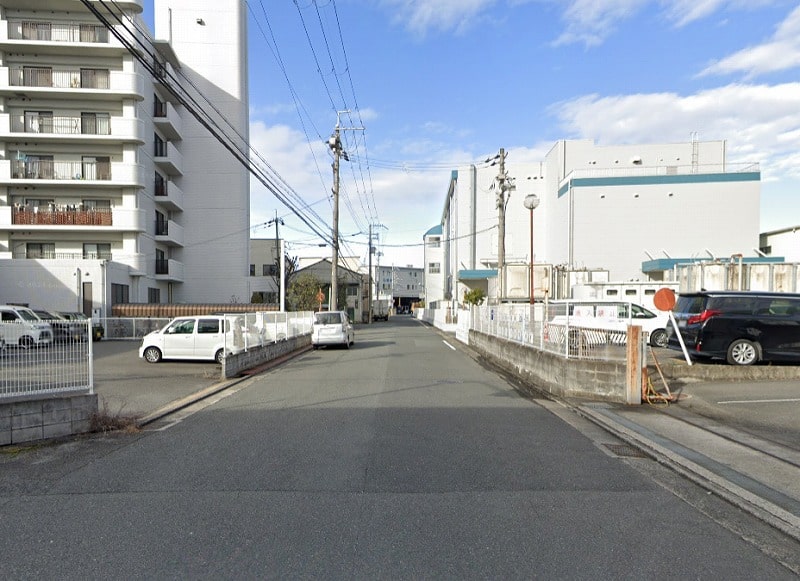 前面道路①