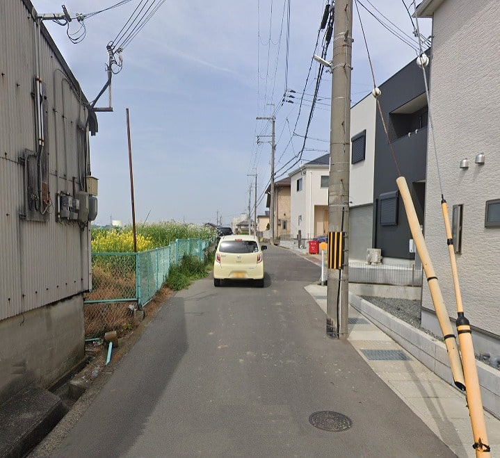 前面道路①