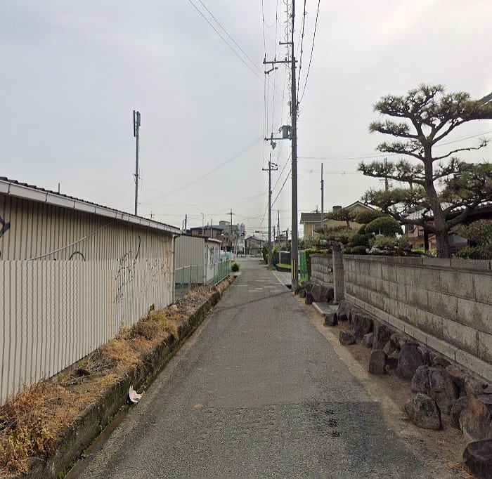前面道路②