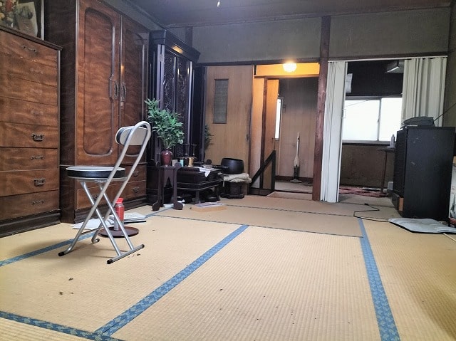 二階は住居になっています