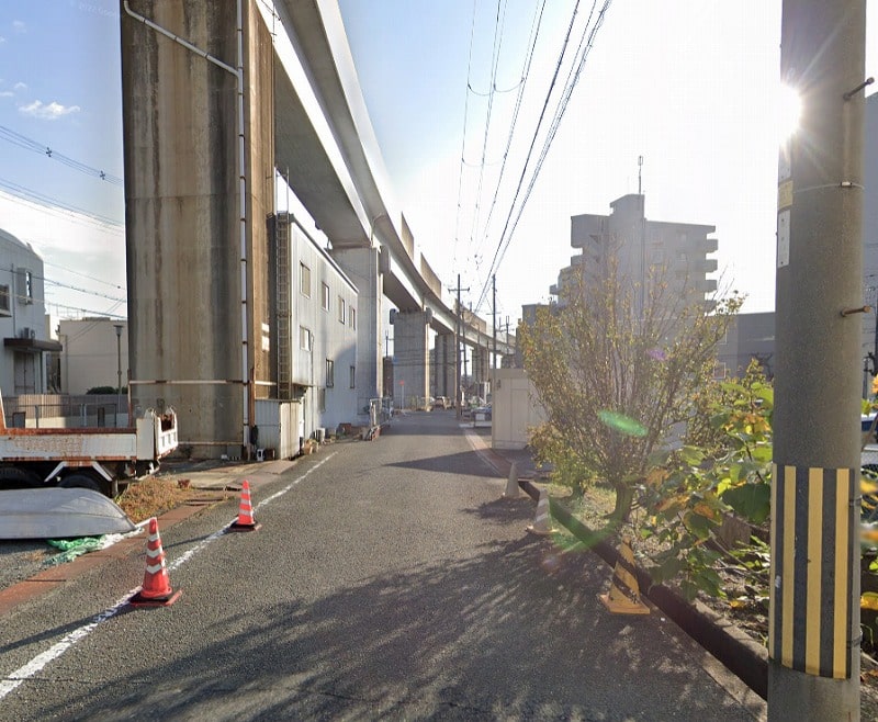 前面道路②