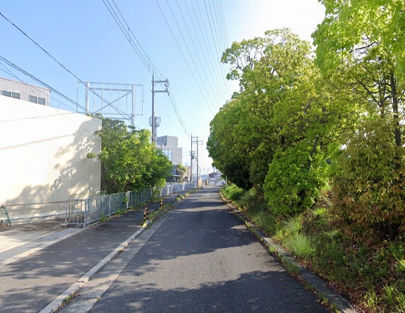 前面道路①
