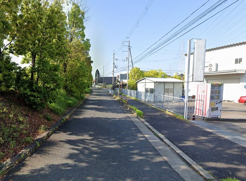 前面道路②