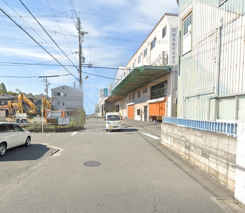 前面道路②