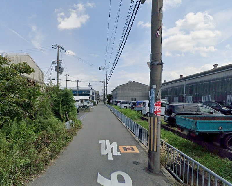 南側道路