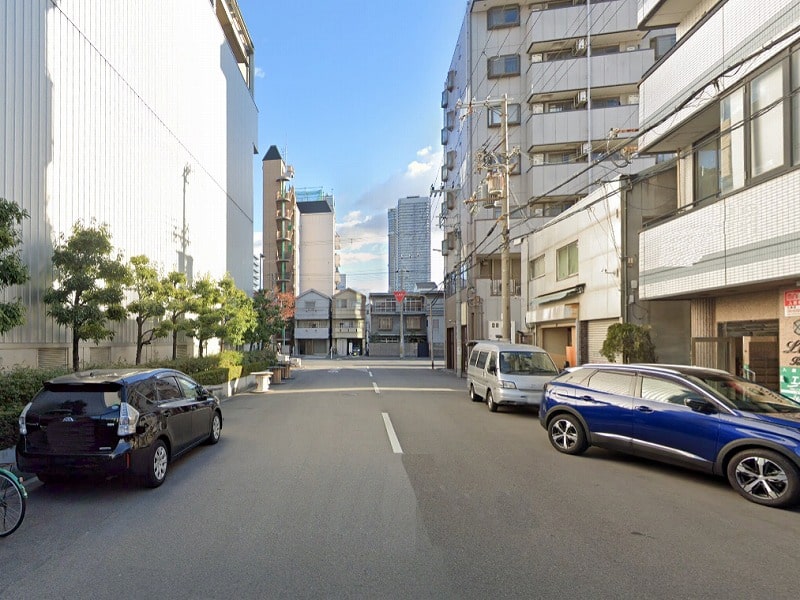 前面道路①