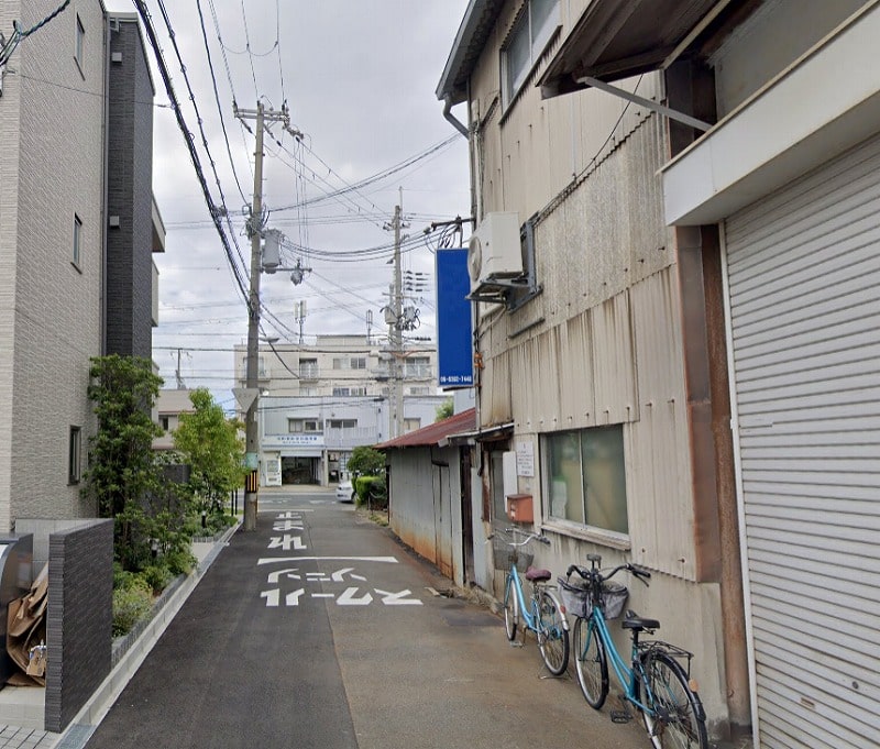 前面道路②