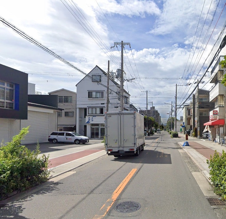 前面道路②