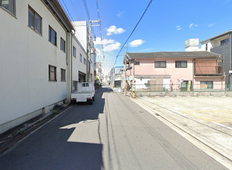 前面道路①